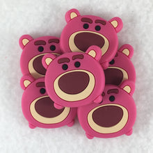 Load image into Gallery viewer, Set of 2 - PVC Resin - Toy Story - Lotso - Strawberry Bear