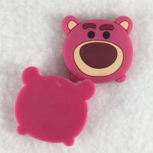 Load image into Gallery viewer, Set of 2 - PVC Resin - Toy Story - Lotso - Strawberry Bear