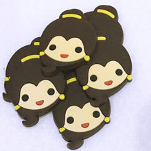 Load image into Gallery viewer, Set of 2 - PVC Resin - Belle - Beauty - Princess