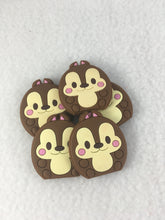 Load image into Gallery viewer, Set of 2 - PVC Resin - Chip - Chipmunk - Brown Nose