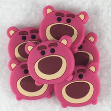 Load image into Gallery viewer, Set of 2 - PVC Resin - Toy Story - Lotso - Strawberry Bear