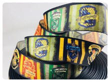 Load image into Gallery viewer, Ribbon by the Yard - HP - Wizard School - School Logos