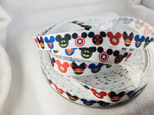 Load image into Gallery viewer, Ribbon by the Yard - Mickey Heads Superheros