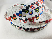 Load image into Gallery viewer, Ribbon by the Yard - Mickey Heads Superheros