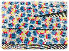 Load image into Gallery viewer, Ribbon by the Yard - Scump Faces Scatter