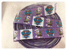 Load image into Gallery viewer, Ribbon by the Yard - Paw Patrol Ribbon