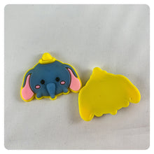 Load image into Gallery viewer, Set of 2 - PVC Resin - Dumbo - Flying Elephant