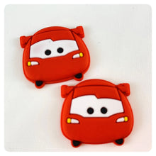 Load image into Gallery viewer, Set of 2 - PVC Resin - Lightening McQueen - Red Racecar