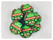 Load image into Gallery viewer, Set of 2 - PVC Resin - TMNT - Turtle - Michelangelo v1