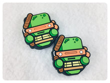 Load image into Gallery viewer, Set of 2 - PVC Resin - TMNT - Turtle - Michelangelo v1