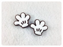Load image into Gallery viewer, Set of 2 - PVC Resin - Mr. Mouse - White Gloves