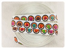 Load image into Gallery viewer, Ribbon by the Yard - 7/8" - Dinosaur Ribbon - Cutie Circles