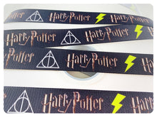 Load image into Gallery viewer, Ribbon by the Yard - HP - Wizard School - Logo Ribbon