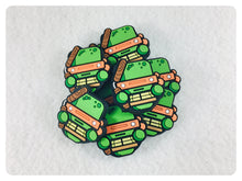 Load image into Gallery viewer, Set of 2 - PVC Resin - TMNT - Turtle - Michelangelo v1
