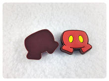 Load image into Gallery viewer, Set of 2 - PVC Resin - Mr. Mouse - Red Pants