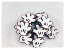 Load image into Gallery viewer, Set of 2 - PVC Resin - Mr. Mouse - White Gloves