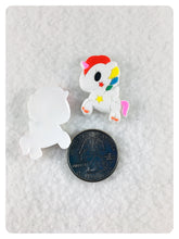 Load image into Gallery viewer, Set of 2 - PVC Resin - Unicorn