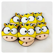 Load image into Gallery viewer, Set of 2 - PVC Resin - Cute Giraffe