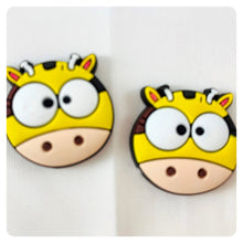 Load image into Gallery viewer, Set of 2 - PVC Resin - Cute Giraffe