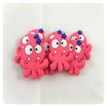 Load image into Gallery viewer, Set of 2 - PVC Resin - Pink Octopus