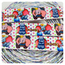 Load image into Gallery viewer, Ribbon by the Yard - Dumbo - Flying Elephant Ribbon
