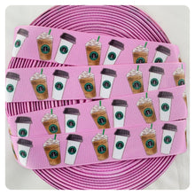 Load image into Gallery viewer, Ribbon by the Yard - Coffee - Cups - Frappuccino