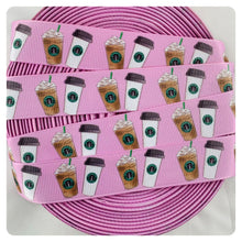 Load image into Gallery viewer, Ribbon by the Yard - Coffee - Cups - Frappuccino