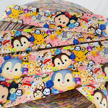 Load image into Gallery viewer, Ribbon by the Yard - Tsum Tsum Ribbon - Mickey and Friends - Large Dale