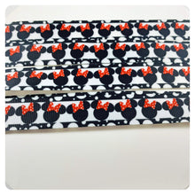 Load image into Gallery viewer, Ribbon by the Yard - Minnie Flourish