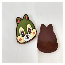 Load image into Gallery viewer, Set of 2 - PVC Resin - Chip - Chipmunk - Brown Nose