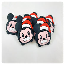 Load image into Gallery viewer, Set of 2 - PVC Resin - Mr. Mouse - Christmas