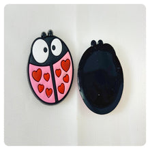 Load image into Gallery viewer, Set of 2 - PVC Resin - Lady Bug - Valentine