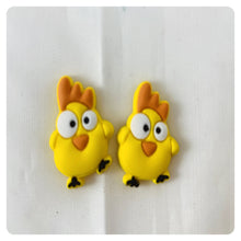 Load image into Gallery viewer, Set of 2 - PVC Resin - Cute Chicken