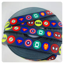 Load image into Gallery viewer, Ribbon by the Yard - Superhero Logos