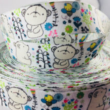 Load image into Gallery viewer, Ribbon by the Yard - Bears - Teddy Bears - Cute Bear Ribbon