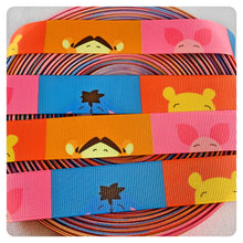 Load image into Gallery viewer, Ribbon by the Yard - Pooh and Friends Cutie Ribbon