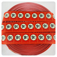 Load image into Gallery viewer, Ribbon by the Yard - Harry Potter - Platform 9-3/4 King's Cross