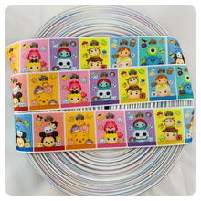 Load image into Gallery viewer, Ribbon by the Yard - Tsum Tsum Ribbon - Mickey and Friends Blocks