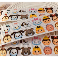 Load image into Gallery viewer, Ribbon by the Yard - Tsum Tsum Ribbon - Mickey and Friends - 2 rows