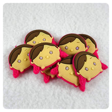 Load image into Gallery viewer, Set of 2 - PVC Resin - Anna - Frozen - Princess - Tsum