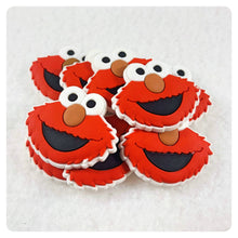 Load image into Gallery viewer, Set of 2 - PVC Resin - Educational Red Monster