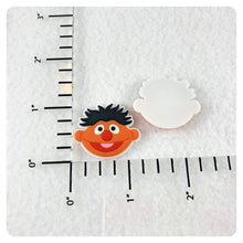 Load image into Gallery viewer, Set of 2 - PVC Resin - Educational Orange Monster