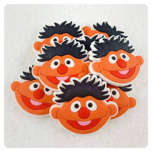 Load image into Gallery viewer, Set of 2 - PVC Resin - Educational Orange Monster