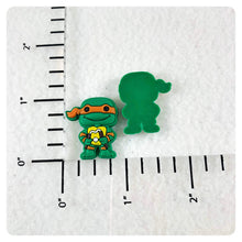 Load image into Gallery viewer, Set of 2 - PVC Resin - TMNT - Turtle - Michelangelo