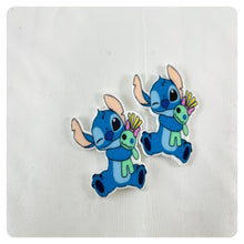 Load image into Gallery viewer, Set of 2 - Planar Resin - Stitch - Winking - Scrump