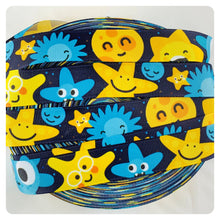 Load image into Gallery viewer, Ribbon by the Yard - Sun, Moon and Stars Ribbon - Larger Print