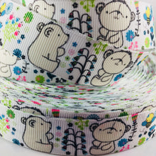 Load image into Gallery viewer, Ribbon by the Yard - Bears - Teddy Bears - Cute Bear Ribbon