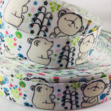 Load image into Gallery viewer, Ribbon by the Yard - Bears - Teddy Bears - Cute Bear Ribbon