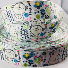Load image into Gallery viewer, Ribbon by the Yard - Bears - Teddy Bears - Cute Bear Ribbon