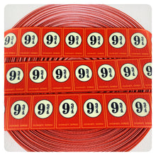 Load image into Gallery viewer, Ribbon by the Yard - Harry Potter - Platform 9-3/4 King's Cross